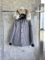 Canada Goose Chateau Parka Grey/Black Label Jacket