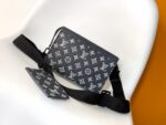 Louis Vuitton Duo Messenger Monogram Shadow Leather Bag