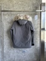 Canada Goose Chateau Parka Grey/Black Label Jacket - Image 2