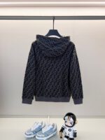 Fendi FF Black Mogogram Hoodie - Image 2
