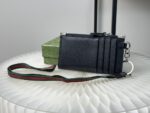 Gucci GG Supreme Bee Lanyard Coin Case Card Holder - Image 5