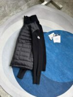 Moncler Hybrid Black Cardigan - Image 2