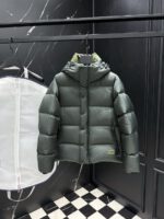 Burberry Convertible Green Jacket - Image 2