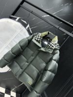 Burberry Convertible Green Jacket