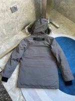 Canada Goose Chateau Parka Grey/Black Label Jacket - Image 4