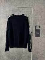 Christian Dior Oblique Insert Knit Sweatshirt - Image 2