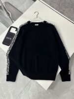 Christian Dior Oblique Insert Knit Sweatshirt - Image 3
