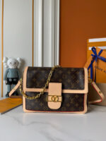 Louis Vuitton Dauphine Soft GM Shoulder Bag